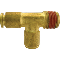 T&eacute; de course m&acirc;le P. T. C., Laiton, 3/8" x 1/4" Rock Safety Industrial Ltd