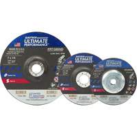 Meule Saitech Ultimate Performance, 4-1/2" x 1/4", Arbre 7/8", Oxyde d'aluminium/C&eacute;ramique, Type 27 Rock Safety Industrial Ltd