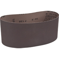 Portable Abrasive Belt, 4" W x 24" L, Aluminum Oxide, 120 Grit Rock Safety Industrial Ltd