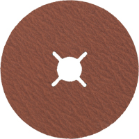 Disque en fibre, C&eacute;ramique, 80, 4-1/2" Dia x 7/8" Arbre Rock Safety Industrial Ltd