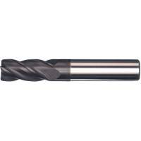 Unequal Helix End Mill, 1/2" Dia., 3" L, 4 Flutes, 1/2" Shank, Carbide Rock Safety Industrial Ltd
