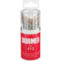 Jobber Drill Bit Set, 13 Pieces, High Speed Steel Rock Safety Industrial Ltd