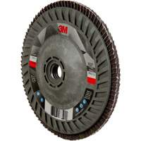 Disque &agrave; lamelles &agrave; changement rapide 769F, 5" x 5/8"-11, Type 27, Grain 120+, C&eacute;ramique Rock Safety Industrial Ltd