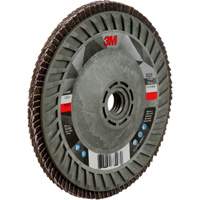 Disque &agrave; lamelles &agrave; changement rapide 769F, 5" x 5/8"-11, Type 29, Grain 120+, C&eacute;ramique Rock Safety Industrial Ltd
