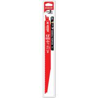 Lame de scie alternative tout usage, Bim&eacute;tal, 8-14 Dents par pouce, 12" lo x 1" la Rock Safety Industrial Ltd