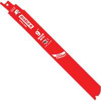 Lame de scie alternative de s&eacute;rie moyenne pour le m&eacute;tal, Bim&eacute;tal, 14-18 Dents par pouce, 9" lo x 1" la Rock Safety Industrial Ltd