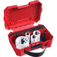 Trousse de scie-cloche &agrave; dents en carbure Hole Dozer, 9 morceaux Rock Safety Industrial Ltd