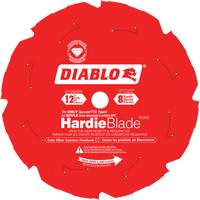 Lame de scie &agrave; d&eacute;couper HardieBlade, 12", 8 dents, Pour B&eacute;ton de fibre Rock Safety Industrial Ltd