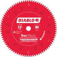 Lame de scie &agrave; d&eacute;couper Trex Blade, 12", 84 dents, Pour Plastique/Plastique Rock Safety Industrial Ltd