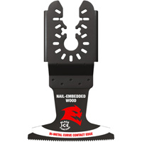Lame oscillante Bi-Metal Demo Demon de taille universelle 2-1/2" pour bois avec clous Rock Safety Industrial Ltd