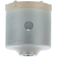 Foret SDS-Plus &agrave; pointe au carbure et paroi mince, 2-9/16", Profondeur de la coupe de 3" Rock Safety Industrial Ltd