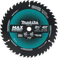 Carbide-Tipped Max Efficiency Miter Saw Blade, 8-1/2", 45 Teeth, Wood Use Rock Safety Industrial Ltd