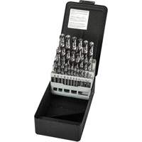 Stub Length Drill Bit Set, 29 Pieces, High Speed Steel Rock Safety Industrial Ltd