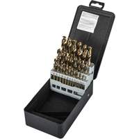 Heavy-duty Screw Machine Drill Bit Set, 29 Pieces, High Speed Cobalt Rock Safety Industrial Ltd