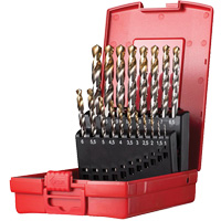 Jobber Length Drill Set, 19 Pieces, High Speed Steel Rock Safety Industrial Ltd