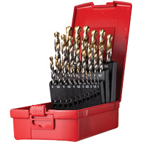 Jobber Length Drill Bit Set, 25 Pieces, High Speed Steel Rock Safety Industrial Ltd