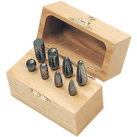 CBK-8 Carbide Bur Set in Wooden Box, 8 Pieces Rock Safety Industrial Ltd