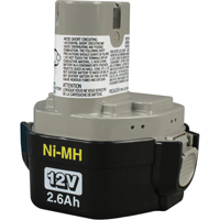 Bloc-piles de style nacelle, Ni-MH, 12 V, 2,6 A Rock Safety Industrial Ltd