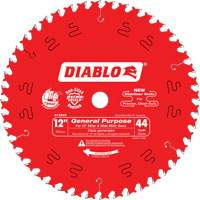 Lames de scie - Usage universel, 12", 44 dents, Pour Bois Rock Safety Industrial Ltd