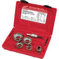 Trousse de fraises au carbure pour les m&eacute;taux en feuilles pour les &eacute;lectriciens, 5 morceaux Rock Safety Industrial Ltd