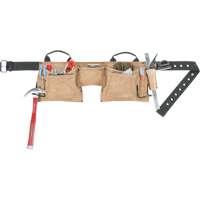 Constructor's Tool Belt, Leather, Tan Rock Safety Industrial Ltd