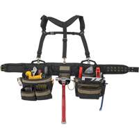 Deluxe Tool Belt, Polyester, Black Rock Safety Industrial Ltd