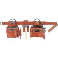Deluxe Tool Belt Combo, Leather, Tan Rock Safety Industrial Ltd