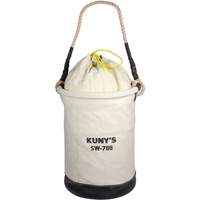 Sac &agrave; outils avec sommet style parachute, 11-1/2" lo x 11-1/2" la x 16" h, Toile, Beige Rock Safety Industrial Ltd