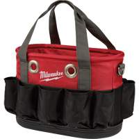 Utility Oval Bag, Ballistic Nylon, 24 Pockets, Black/Red Rock Safety Industrial Ltd
