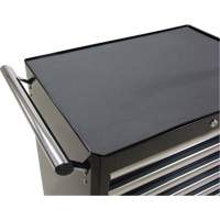 Chariot &agrave; outils industriel, 7 tiroirs, 27" la x 18-3/4" p x 39" h, Noir Rock Safety Industrial Ltd