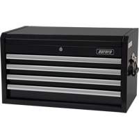 Industrial Tool Chest, 26" W, 4 Drawers, Black Rock Safety Industrial Ltd