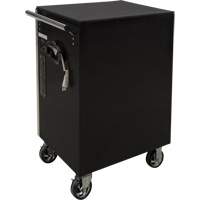 Heavy-Duty Tool Cart, 7 Drawers, 28" W x 22" D x 42-3/8" H, Black Rock Safety Industrial Ltd