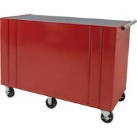 Chariot &agrave; outils industriel, 12 tiroirs, 56" la x 24-1/2" p x 38-1/8" h, Rouge Rock Safety Industrial Ltd