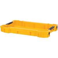 Plateau d'outils peu profond ToughSystem, 18-2/5" x 12" x 2-1/3", Jaune Rock Safety Industrial Ltd