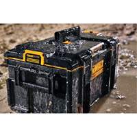 Grande boîte &agrave; outils ToughSystem 2.0, 21-3/4" x 14-3/4" x 12-3/8", Noir Rock Safety Industrial Ltd