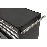 Industrial Tool Cart, 3 Drawers, 29-4/5" W x 21-1/5" D x 38-4/5" H, Black Rock Safety Industrial Ltd