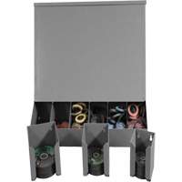 Distributeur aliment&eacute; par gravit&eacute; avec couvercle Rock Safety Industrial Ltd