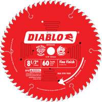 Lames de scie pour entrepreneur - Lames de scie finition fine, 8-1/2", 60 dents, Pour Bois Rock Safety Industrial Ltd