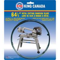 General Purpose Band Saw Blade, Bi-Metal, 64-1/2" L x 1/2" W x 0.025" Thick, 18 TPI Rock Safety Industrial Ltd