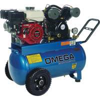 Contractor Series Air Compressors, Gas, 16.6 Gal. (20 US Gal), 125 PSI Rock Safety Industrial Ltd