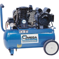 Professional Series Air Compressors, Electric, 6.6 Gal. (8 US Gal), 125 PSI, 115/1 V Rock Safety Industrial Ltd