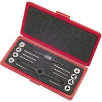 Tap & Die Sets with Production Hand Taps and Carbon Steel Round Adjustable Dies, 8 Pieces Rock Safety Industrial Ltd