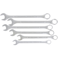 Jeux de cl&eacute;s mixtes combin&eacute;es longues enti&egrave;rement polies, Combinaison, 6 morceaux, Imp&eacute;rial Rock Safety Industrial Ltd