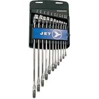 Jeux de cl&eacute;s mixtes combin&eacute;es longues enti&egrave;rement polies, Combinaison, 11 morceaux, Imp&eacute;rial Rock Safety Industrial Ltd