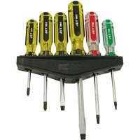 Jumbo Handle Screwdriver Set, 6 Rock Safety Industrial Ltd