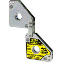 Magnetic Welding Squares, 7-5/8" L x 1-3/8" W x 3-3/4" H, 120 lbs. Rock Safety Industrial Ltd