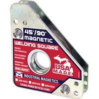 Magnetic Welding Squares, 3-3/4" L x 3/4" W x 4-3/8" H, 75 lbs. Rock Safety Industrial Ltd