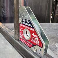 Magnetic Welding Squares, 3-3/4" L x 3/4" W x 4-3/8" H, 75 lbs. Rock Safety Industrial Ltd