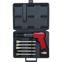 Heavy-Duty Air Hammer Kit, 25 CFM, 1/4", 2300 BPM, 3/4" x 3-1/2" (19 mm x 89 mm) Rock Safety Industrial Ltd