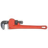 Cl&eacute;s &agrave; tuyaux, Cap des m&acirc;choires 1-1/2", Longueur 10", Fini Rev&ecirc;tement en poudre Rock Safety Industrial Ltd